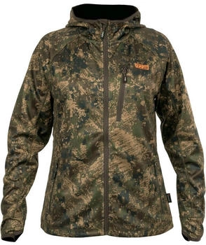 Hart Jacke Stilk Pixel Forest grün schwarz