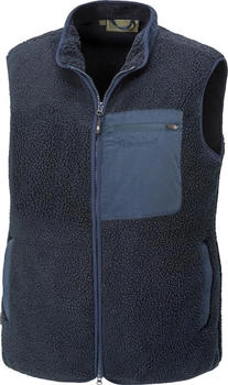 Pinewood Faserpelz Weste dark navy