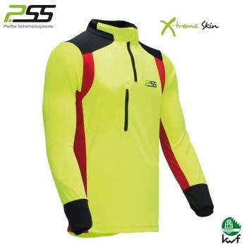 PSS X-Treme Skin Langarm Funktionsshirt rot gelb