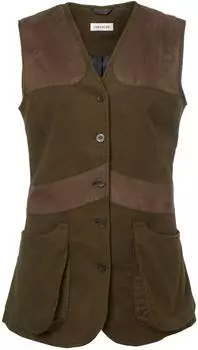 Chevalier Elemore Moleskin Schießweste forest green