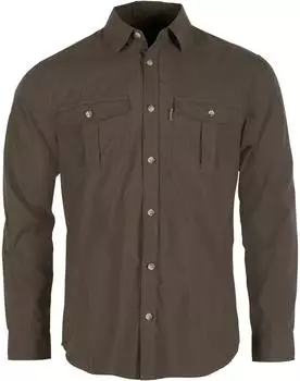 Pinewood Safari Hemd Dunkelolivgrün (5128-128-2XL)