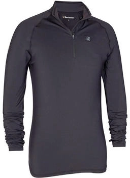 Deerhunter Heat Unterhemd Reißverschluss unisex schwarz