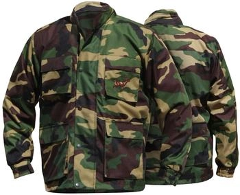German Wear Jagdjacke Textilien militärfarbe Hirsch Stickerei