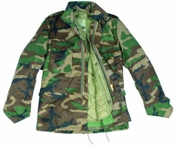 Mil Tec M65 Feldjacke woodland
