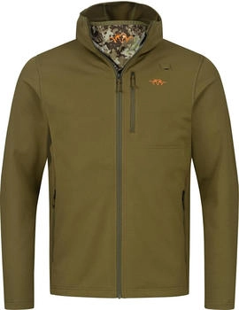 Blaser Active Outfits Drain FZ Hoodie oliv
