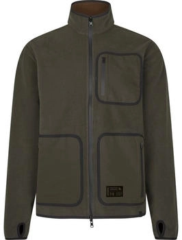 Seeland Rogue Solid Reversible Fleecejacke grizzly brown/demitasse brown