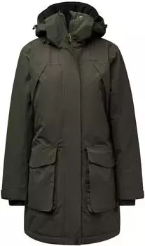 Pinewood Wilda Padded Parka - Gefütterte, wind- und wasserdichte Jacke mossgreen