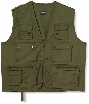 Mil Tec Jagd- und Anglerweste (10701001) oliv