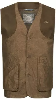 Blaser Active Outfits Vintage Wing Weste (122029-136/659) dunkelbraun mélange