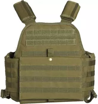 Mil Tec Plate Carrier Weste Molle (13463101) oliv