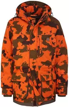 Rascher Signal-Camo-Loden Jacke Prestige orange