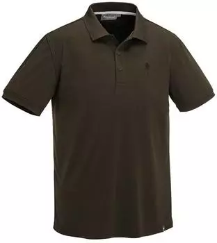 Pinewood Ramsey Polo Pique Shirt (9458) suede brown