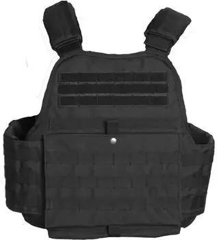 Mil Tec Plate Carrier Weste Molle (13463102) schwarz