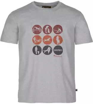 Pinewood Dog Sports T-Shirt (277351004) l.grey melange activity