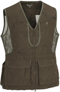 Pinewood Dog Sports 2.0 Vest Women suede brown/dark olive