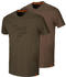 Härkila T-Shirt Pack Graphic (160104958) willow green/late brown