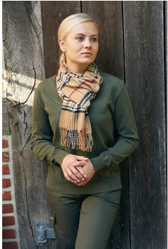 Hubertus Pullover V-Ausschnitt Damen (77722) dunkeloliv