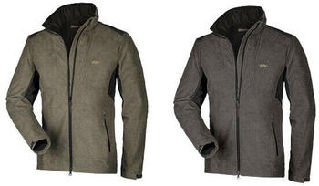 Blaser Active Outfits Vintage Softshell Jacke Andy (117023-136-658) oliv mélange/schwarz