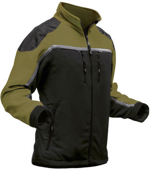 Pfanner Jobby Colour Fleece Jacket wood green/black