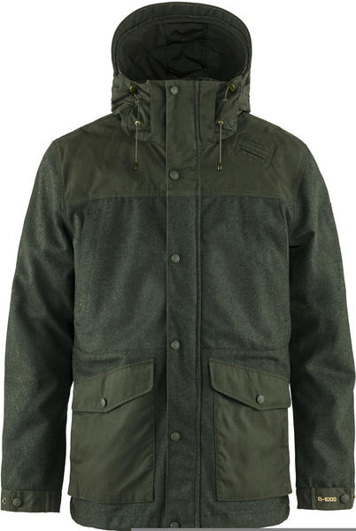 Fjällräven Värmland Wool Jacket M deep forest