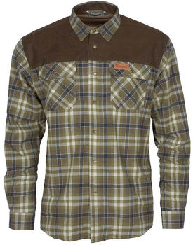 Pinewood Douglas Long Sleeve Shirt 9436 h.oliv/l.khaki