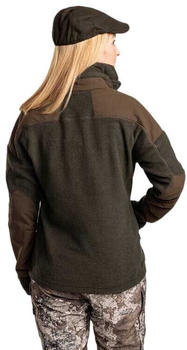 Pinewood Småland Forest Padded Full Zip Fleece 3894 hunting green