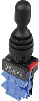 TRU Components LAS0-K-20C21 Joystick 250V/AC gerader Hebel IP67 (1303043)