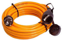 AS Schwabe 59110 Strom Verl&auml;ngerungskabel 16 A Orange 10.00 m H07BQ-F 3G 1,5 mm2