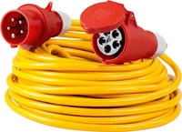 As-schwabe - Verl&auml;ngerung Phasenwendestecker 16a 10m At-n07v3v3-f 5g2,5 Ip44