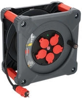 Brennenstuhl 9201500110 Kabeltrommel 50 m Schwarz Schutzkontakt-Stecker