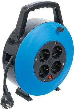 BGS Kabelbox 10 m 3 x 1,5 mm² 4 Steckdosen IP 20 3000 w