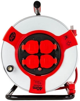 REV-Ritter Kabeltrommel Au&szlig;en 40 m H07RN-F 3G1,5mm&sup2; rot