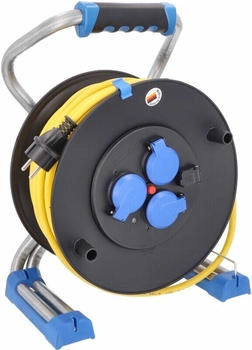 AS Schwabe Kunststoff-Kabeltrommel 230V 40m AT-N07V3V3-F 3G2,5