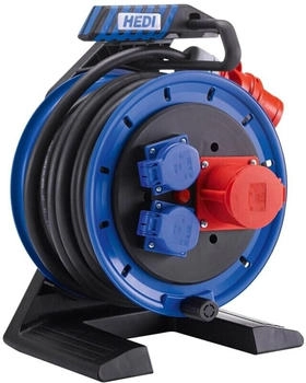 HEDI Kunststoff-Kabeltrommel H07RN-F 5G2,5 20m CEE