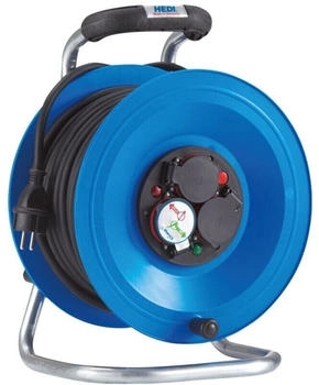 HEDI Kunststoff-Kabeltrommel Stecker-Typ e H07RN-F 3G2,5 25 m