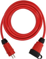 Brennenstuhl - Professionalline Verl&auml;ngerungskabel Vq 1200 Ip44, 10m Rot H07bq-f