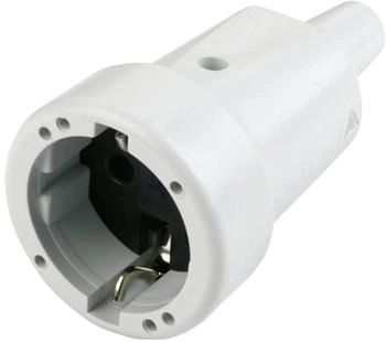 REV-Ritter Schutzkontaktkupplung PVC grau (0512130777)