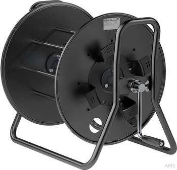 Schill Stahlblech-Kabeltrommel mit Hilfsspule SK 4601.RM-SCHWARZ (414 39 000 000)