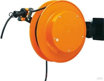 Schill Automatik-Kabelaufroller FT 038.0515 Flachschleifring 5-polig IP44 15 m orange (62032515000)