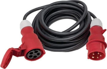 Weingärtner Kabel GmbH CEE-Verlängerung 63 A 400 V 25m H07RN-F 5x16mm² schwarz IP44 (00435)