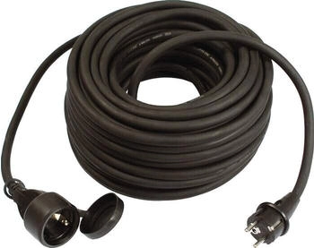 Weingärtner Kabel GmbH Verlängerungskabel 16 A 230 V 3G2,5mm² 10m IP44 schwarz (02122)