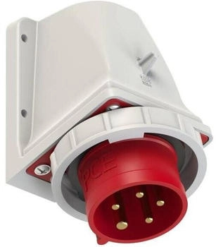 PCE CEE-Wandgerätestecker 16A, 5-polig, 400V Twist, IP67 (5152-6K)