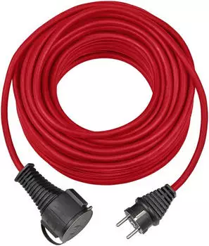 Brennenstuhl Strom Verl&auml;ngerungskabel Rot 10 m H05RR-F 3G 1,5 mm&sup2;