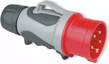 PCE CEE-Phasenwender Stecker 16A 5-polig IP54 GRIP TT (70153-6tt)