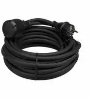 Perel Verl&auml;ngerungskabel, H05RR-F 3G2.5, 25 m, 16 A/230 V, 3680 W, Typ E/F,...