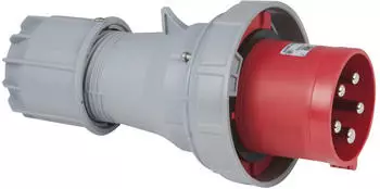 PCE CEE Stecker 125A 400V 5-polig Rot IP67 (913241)