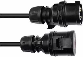 PSSO CEE Verl&auml;ngerungskabel 16A 5x2,5mm&sup2; 5m schwarz (3024563E)