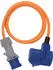 Brennenstuhl Strom Camping-Kabeltrommel Blau Schwarz Orange Grau 1.5 m H07RN-F 3G 2,5 mm²