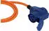 Brennenstuhl Strom Camping-Kabeltrommel Blau Schwarz Orange Grau 1.5 m H07RN-F 3G 2,5 mm²