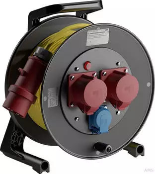 Schill GT310.2 Spezialgummi-Kabeltrommel 5x16A, 25m (27021562000)